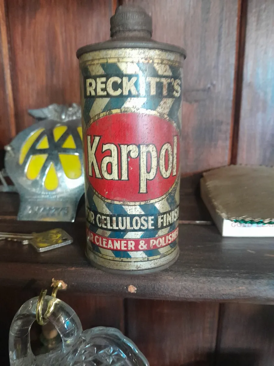 Vintage reckitts karpol tin - Image 1
