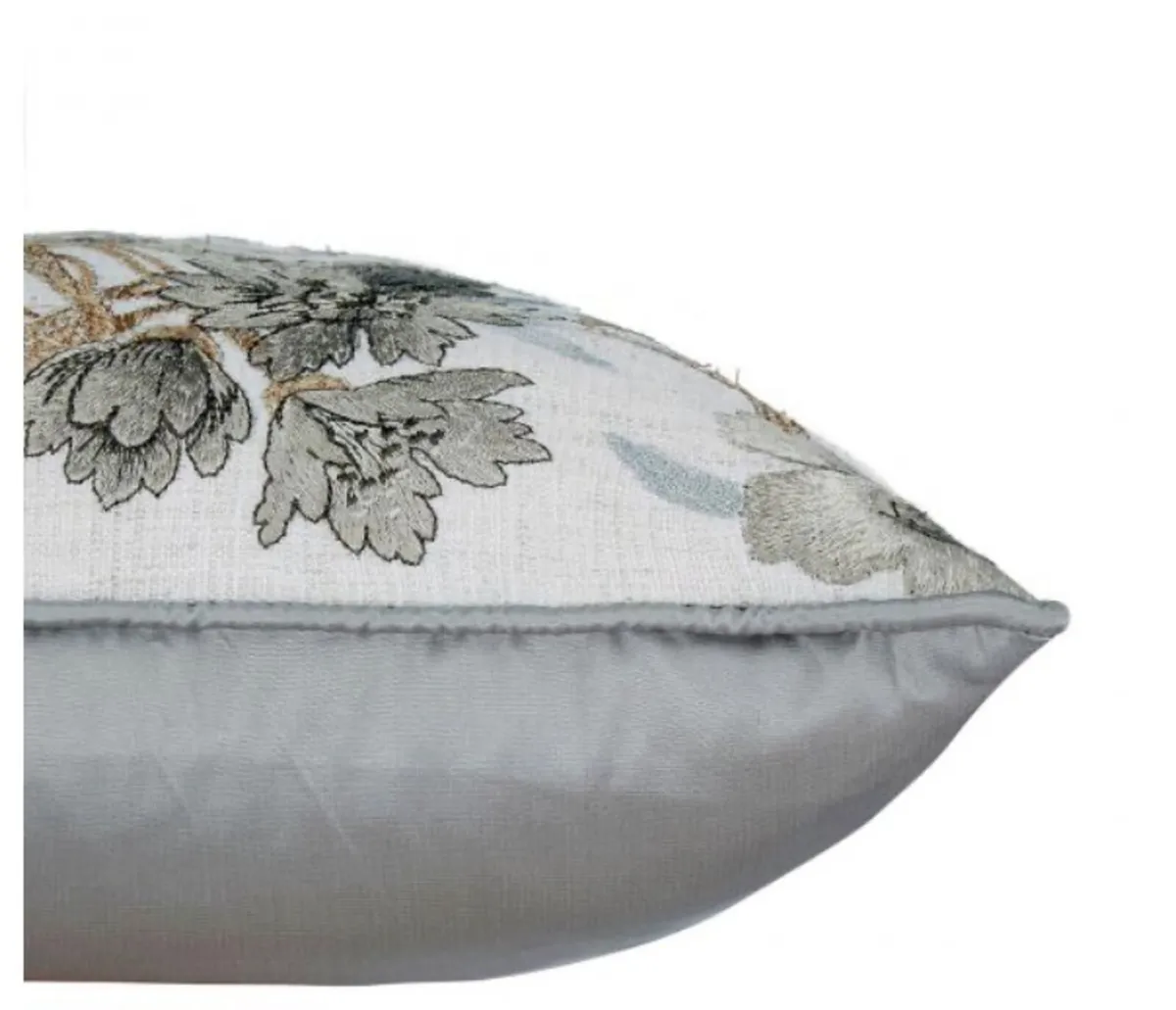 Pair of Laura Ashley Overton Cushions - Steel - Image 2