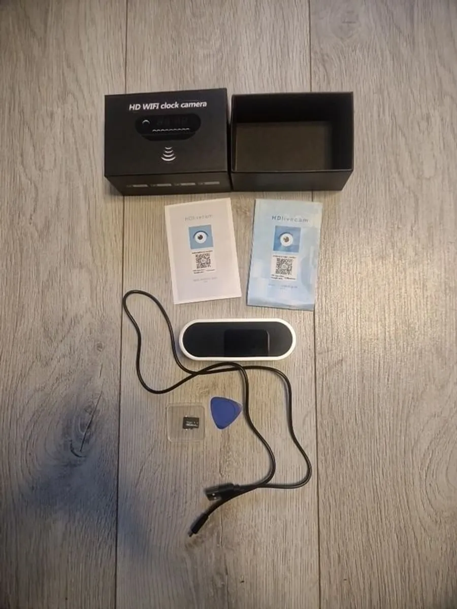 Hd wifi clock hidden camera - Image 4