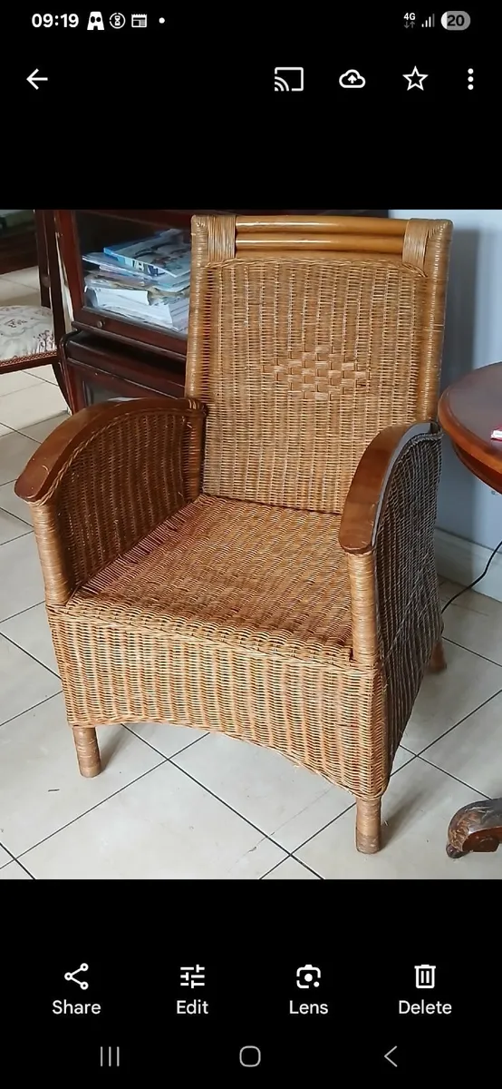 Wicker Armchair
