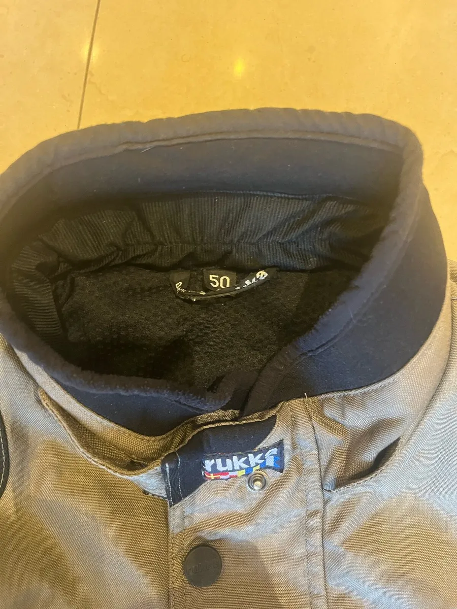 Rukka gortex jacket and leather touring pants - Image 4