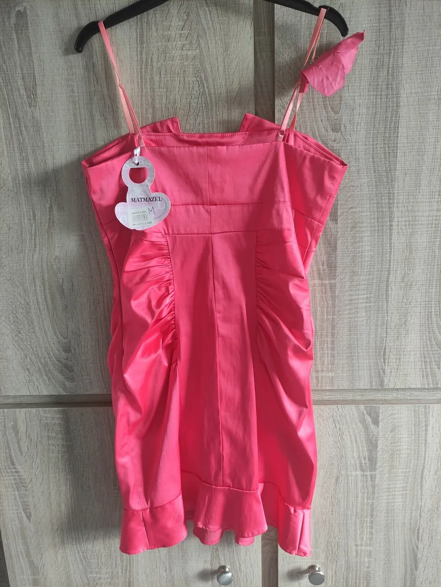 quality matmazel coral dress size sm m - Image 3