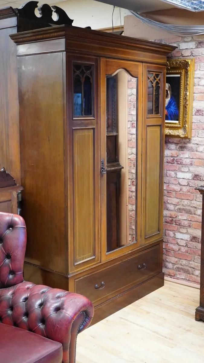 Cathedral Mirror Wardrobe - Image 1