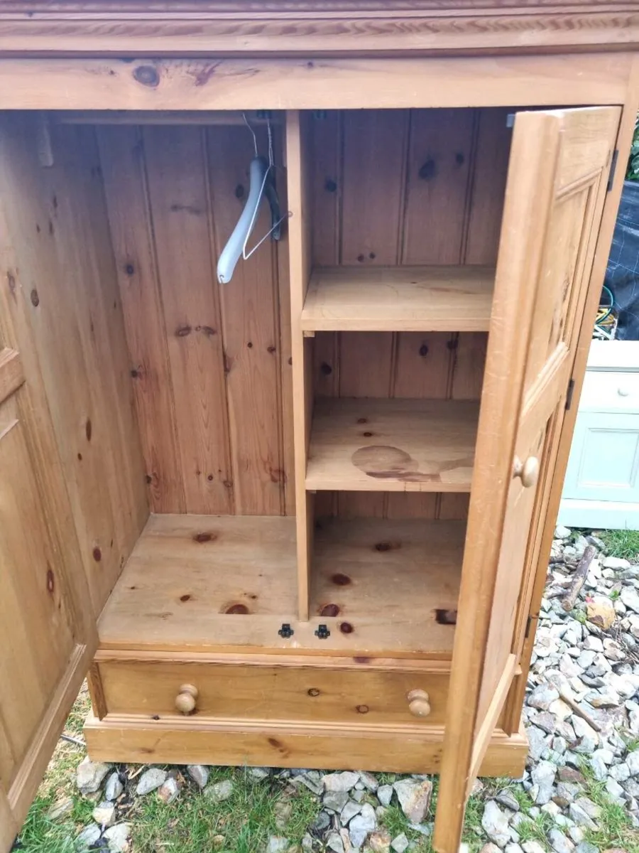 Pine wardrobe - Image 3