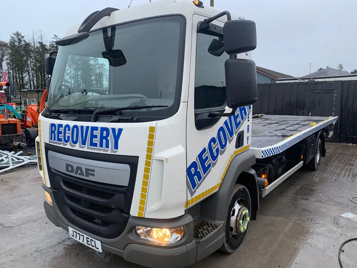 DAF LF150 FA 08T Flatbed Recovery Truck - Image 3