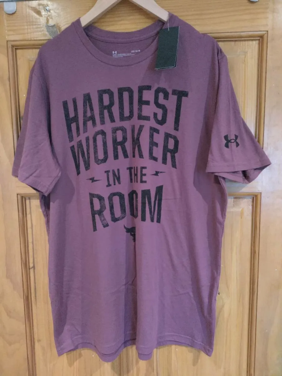 UA Project Rock T shirt L New - Image 1