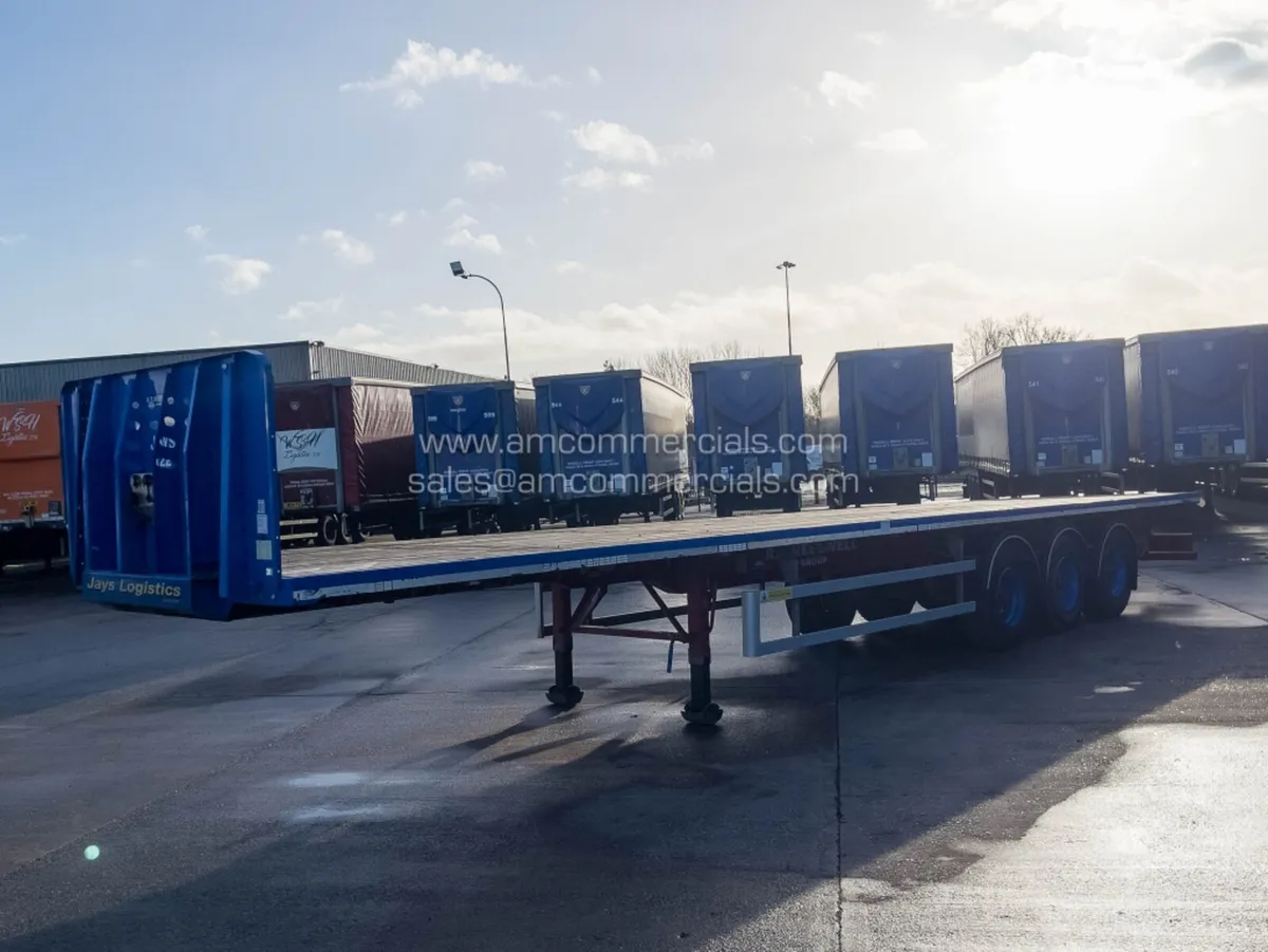 2021 SDC FLATBED TRI AXLE TRAILER - C552510 - Image 3