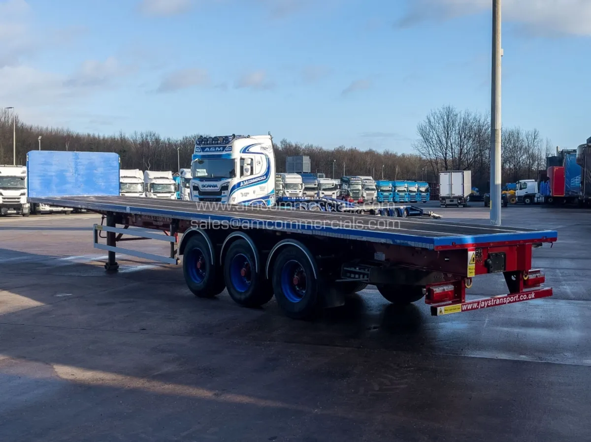 2021 SDC FLATBED TRI AXLE TRAILER - C552510 - Image 4