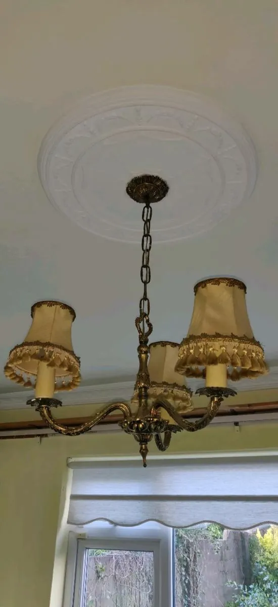 Antique Brass Lights - Image 3
