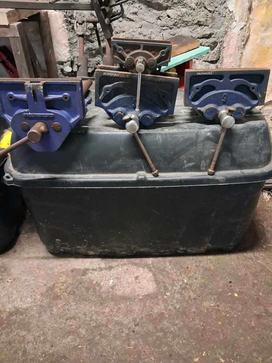 Selection of Woodworking Vices - Image 1