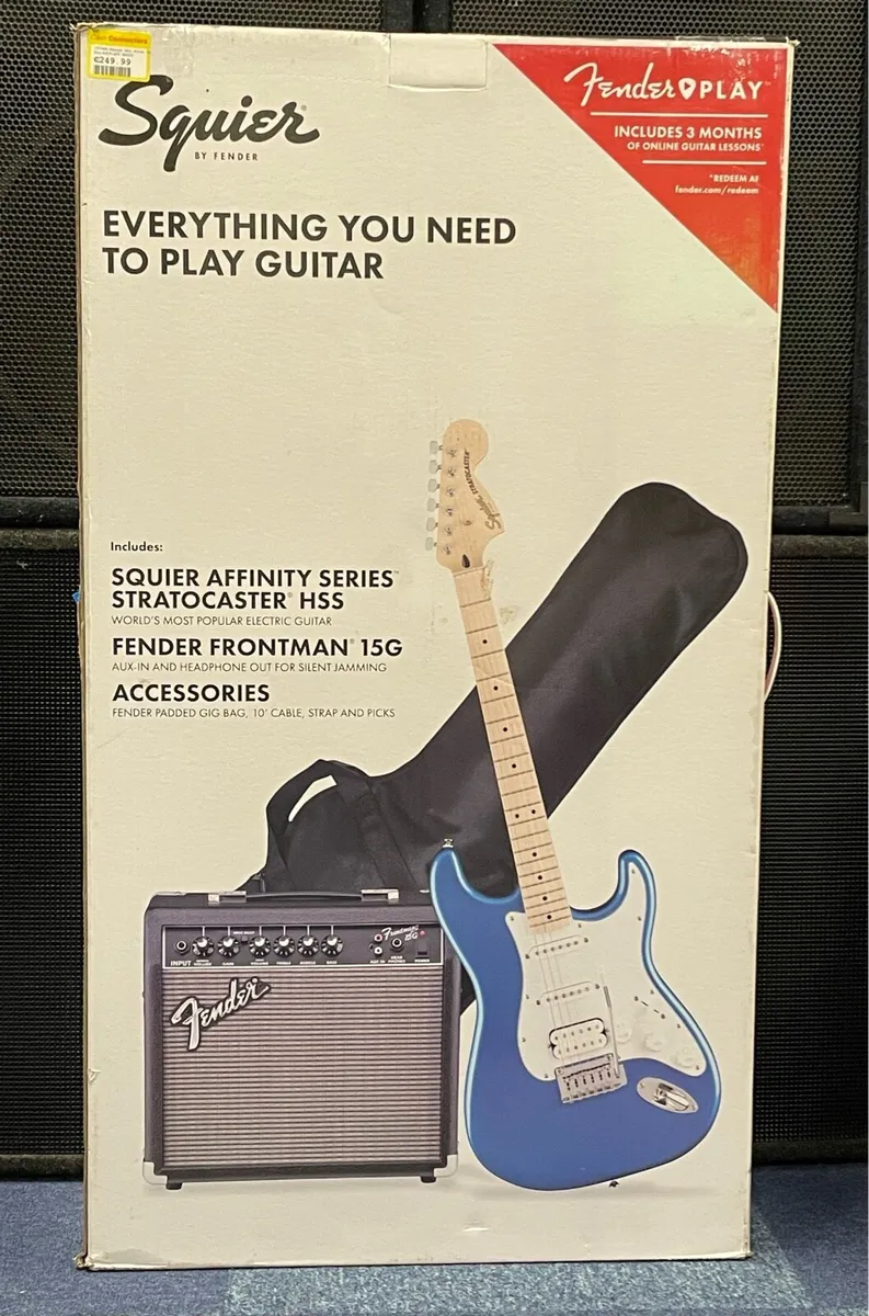 Squier Stratocaster Guitar Bundle - Image 1
