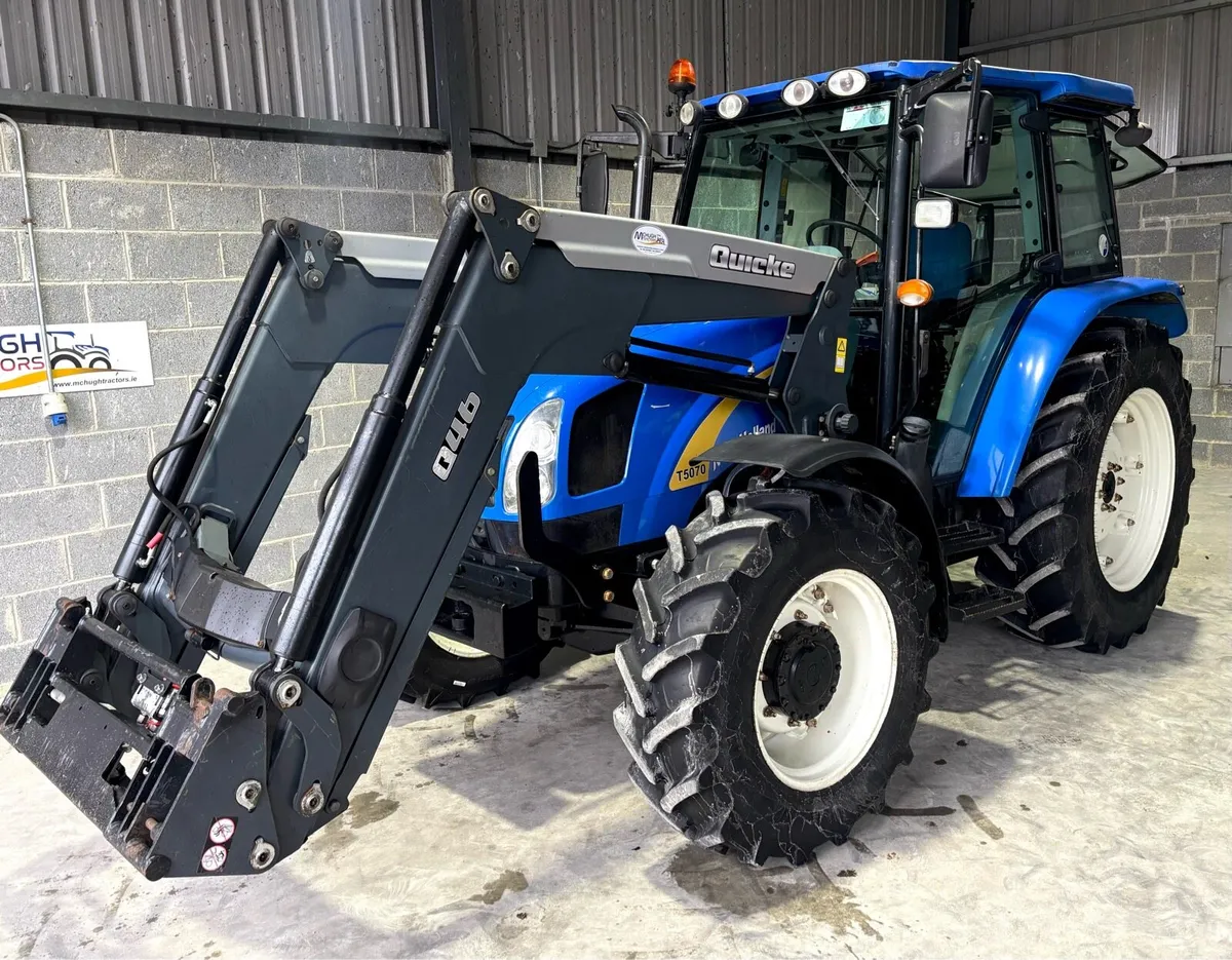 2012 NEW HOLLAND T5070 c/w Q46 - Image 1
