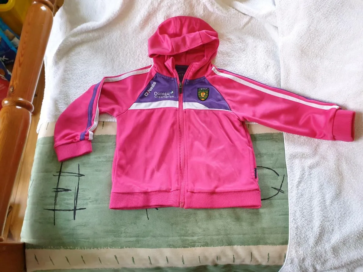 Donegal Gaelic Football Girls Jacket 2014 to 2015 - Image 1
