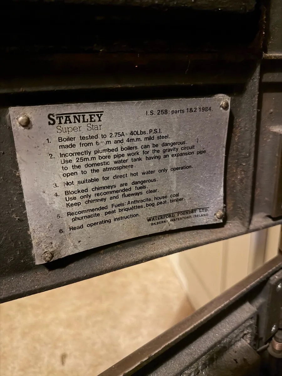 Stanley Range Cooker AGA Stove - Image 4