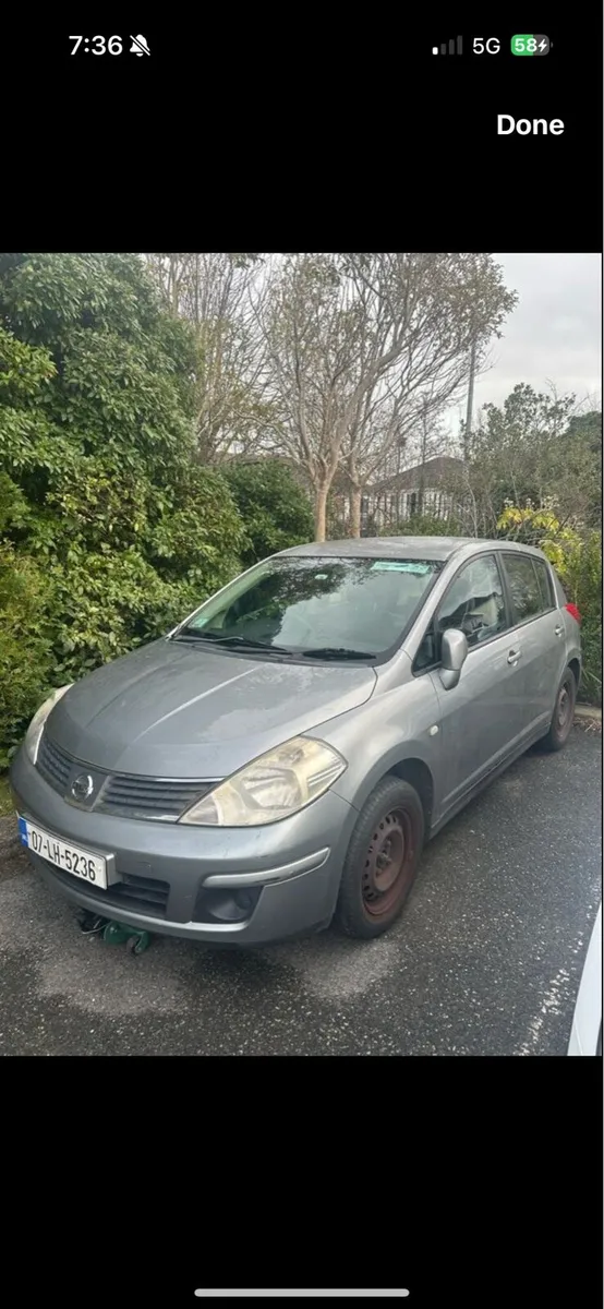 2007 Nissan tiida for sale