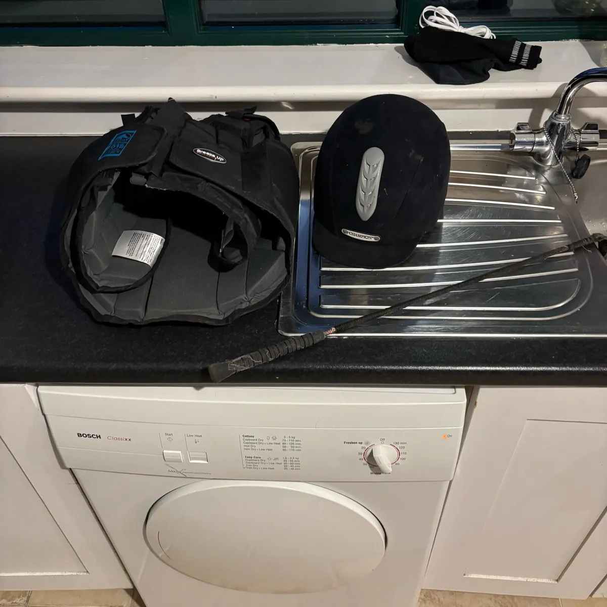 Horse riding Back Protector and  Champion Helmet - Image 2