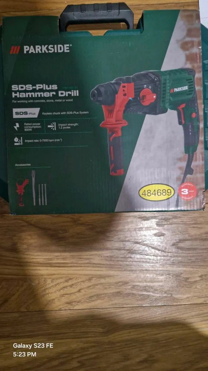 Parkside PBH 800 A1 Hammer Drill Chisel Hammer - Image 1