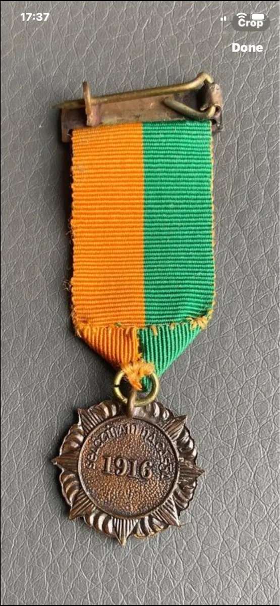 Easter Rising 1916 miniature Medal - Image 2