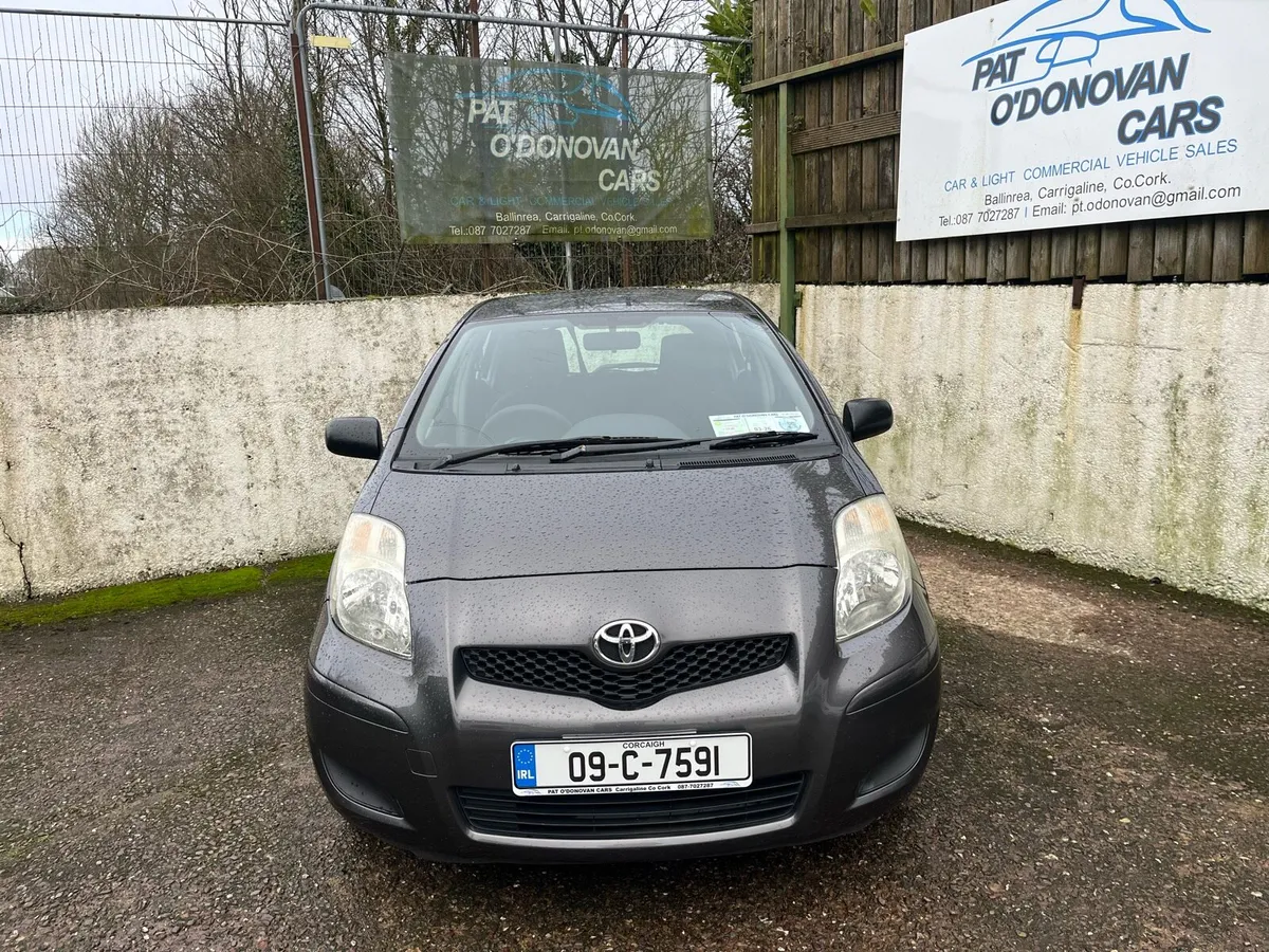 2009 Yaris 1.0 tax and Nct - Image 2