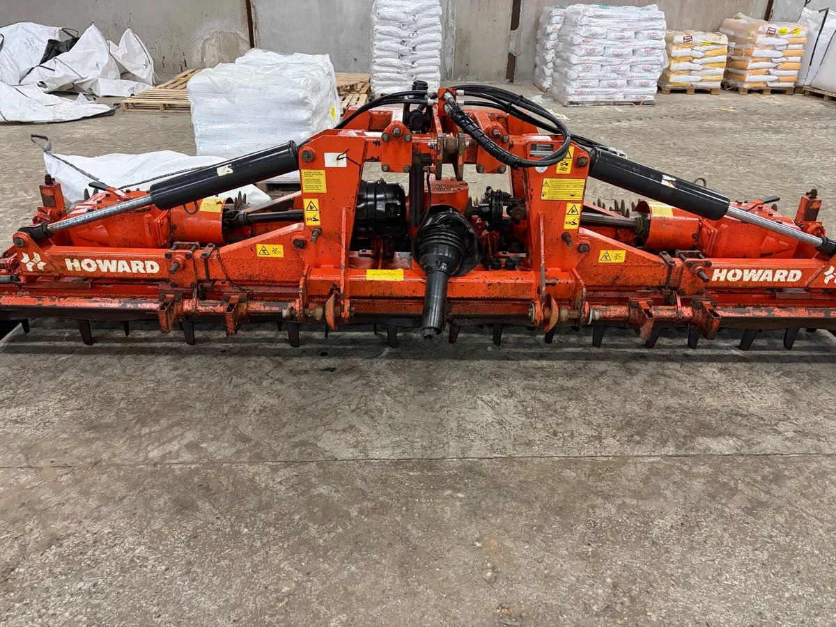 Howard powerharrow 4 meter folding - Image 1