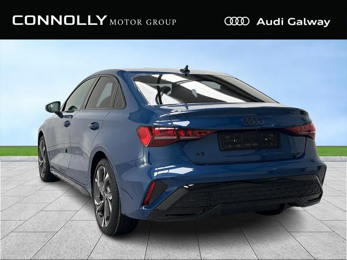 Audi A3 €443 P/M - 30 TFSI S LINE SALOON - Image 3