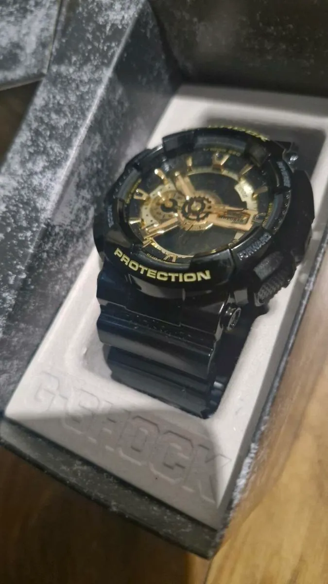 G-shock Ga-110gb-1adr Black Gold Series - Image 1