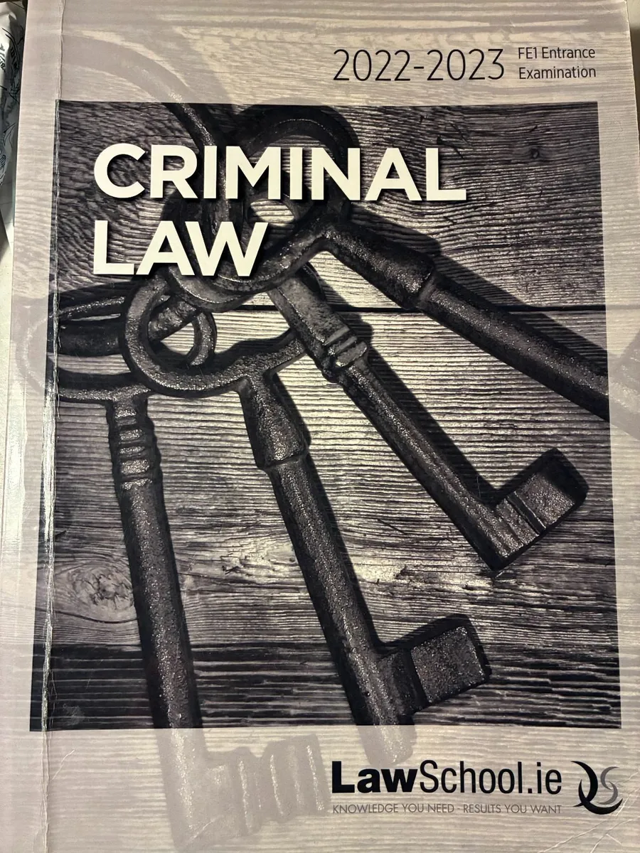 Fe1 Criminal Manual 2022-2023