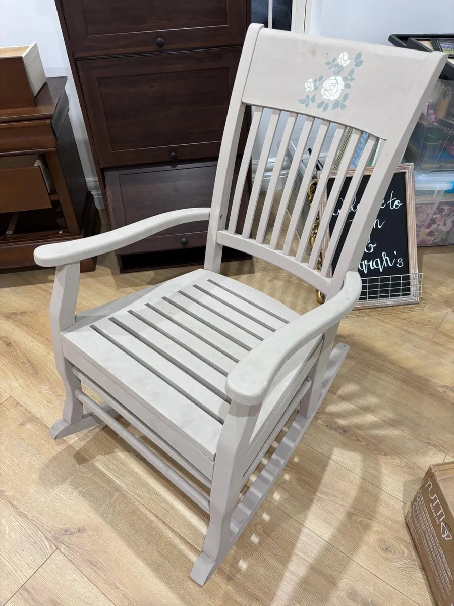 Rocking Chair / Shoe drawer Bursali   / Bar Cart - Image 2