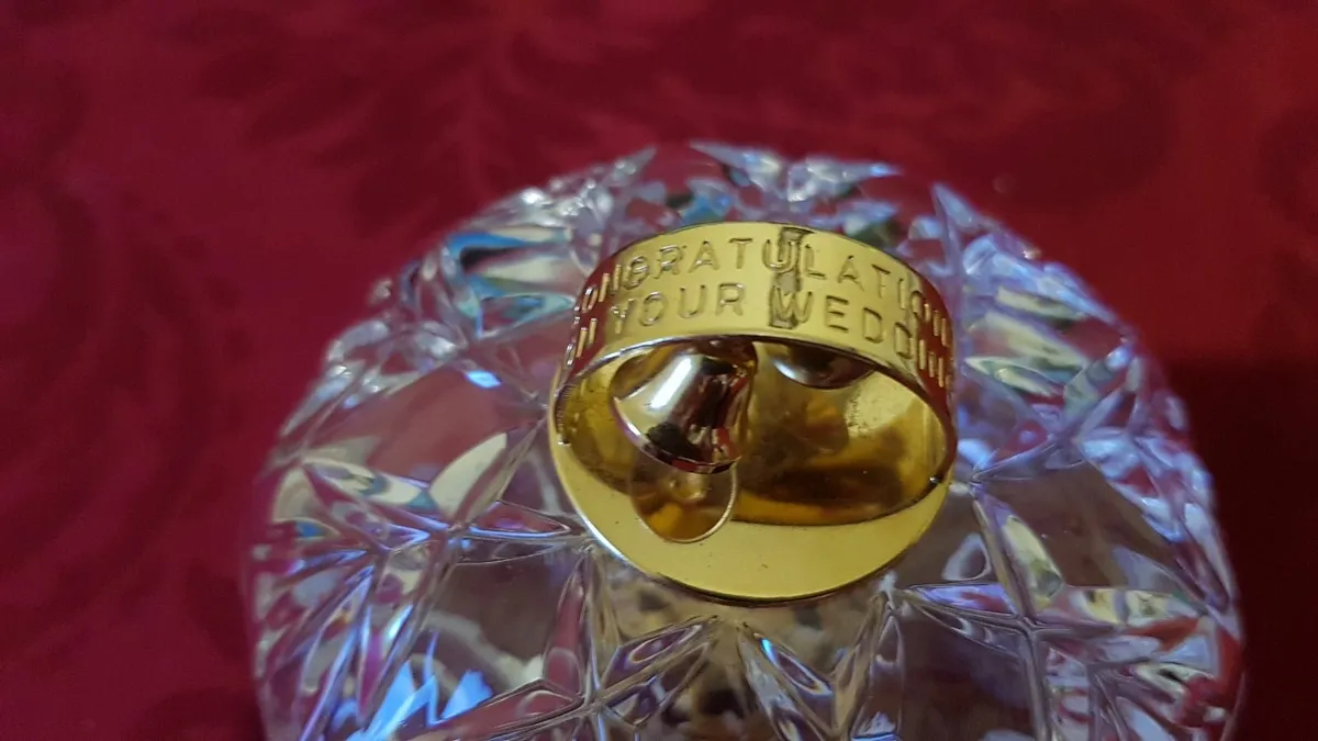 Killarney Crystal Congratulations On Your Wedding - Image 2