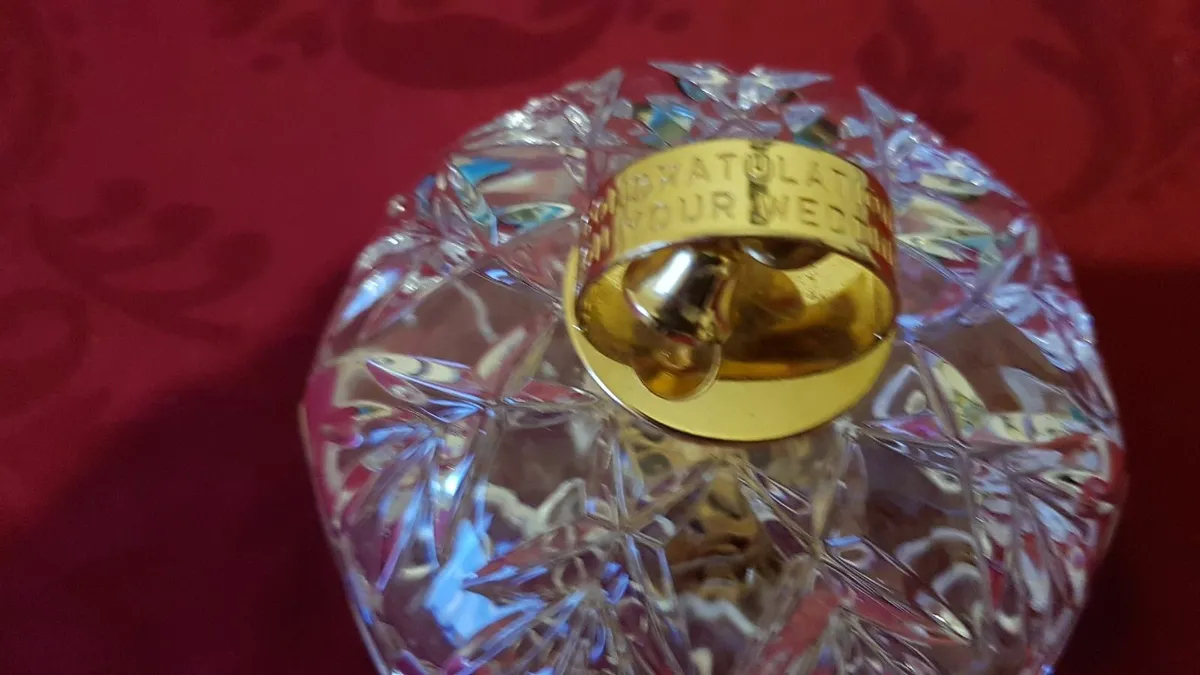 Killarney Crystal Congratulations On Your Wedding - Image 4