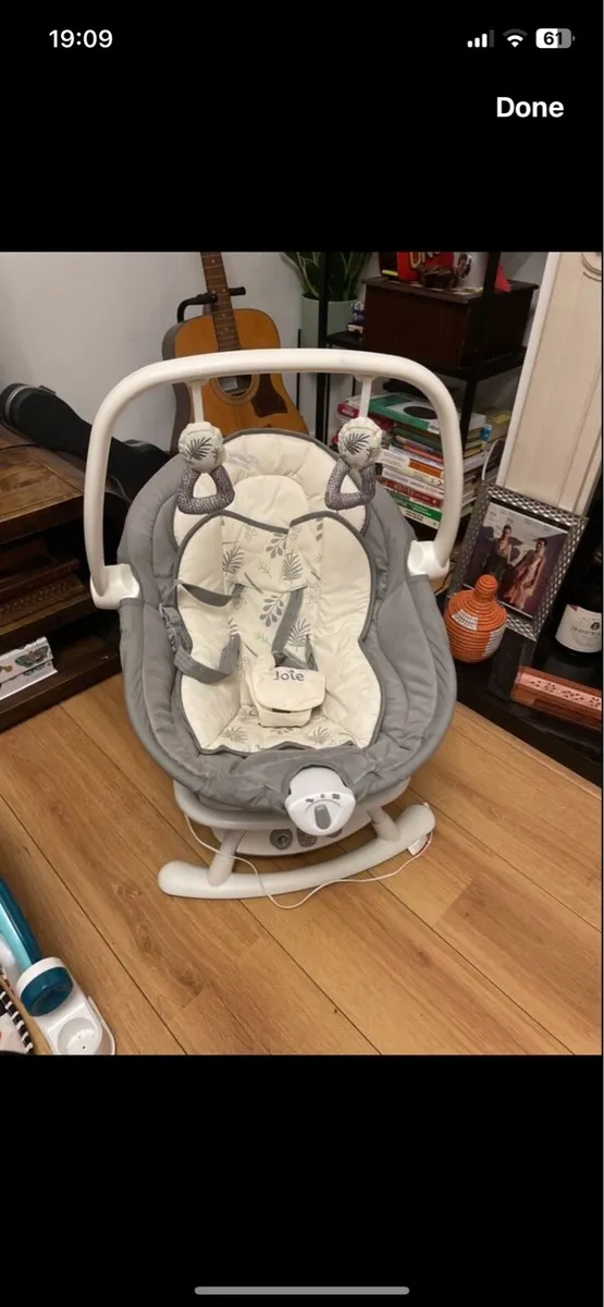 Joie 2 in 1 swing and rocker baby chair - Image 3
