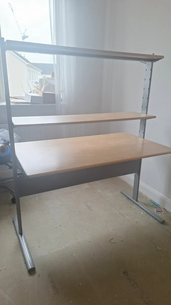 "Fredrik" IKEA Desk with built-in shelves - Image 3