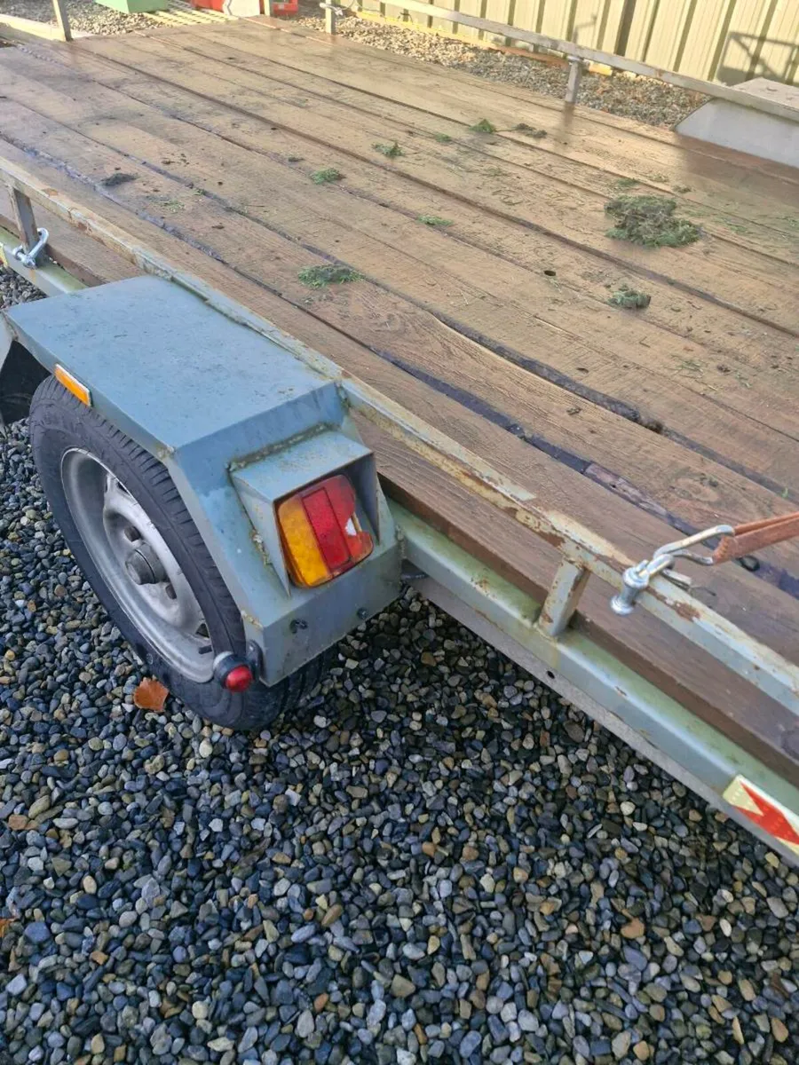 Large Car trailer 11x5 single axle - Image 3