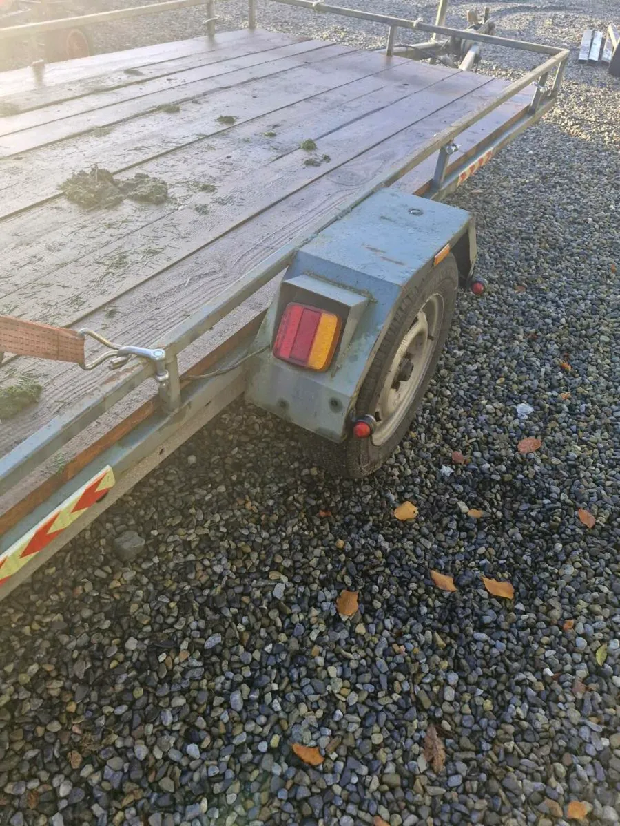 Large Car trailer 11x5 single axle - Image 4