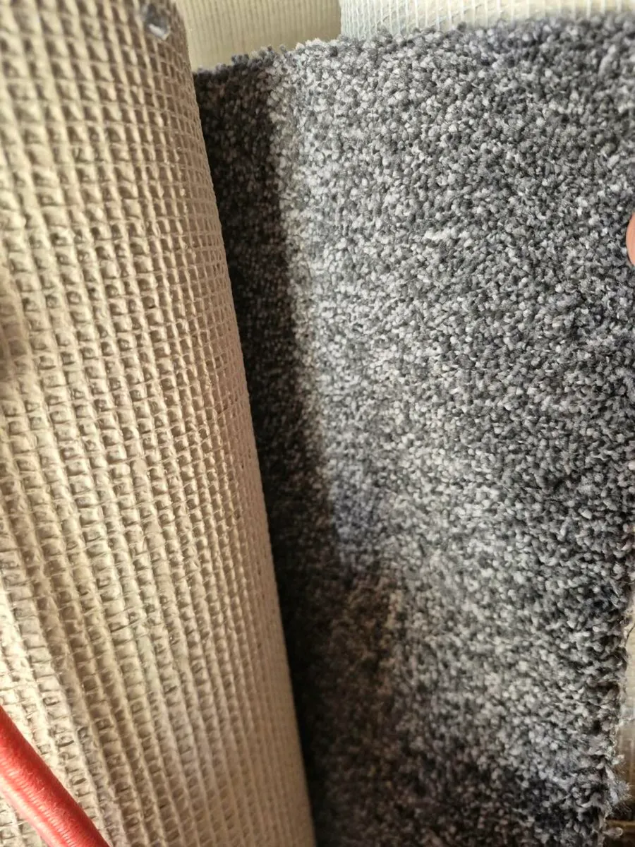 Carpet grey Canvas back - Image 1