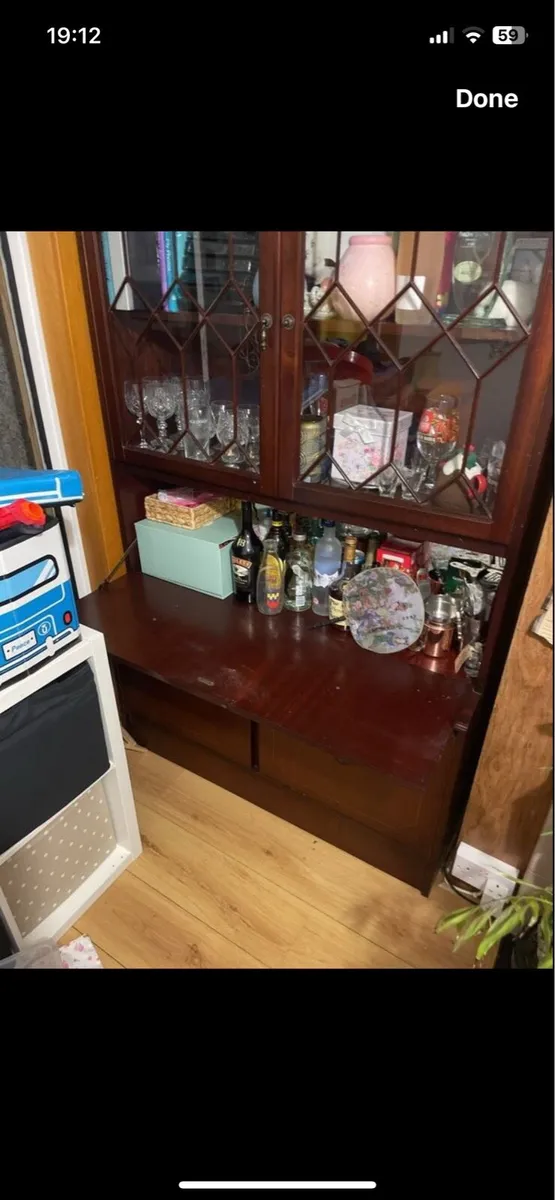 Antique drinks cabinet - Image 2