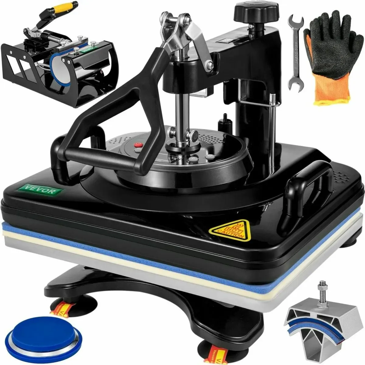 5-in-1 Heat Press Machine 15"x12" for T-Shirts - Image 3