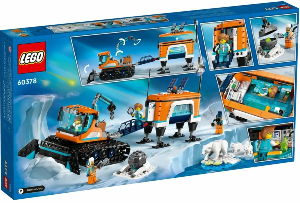 NEW Lego 60378 Arctic Explorer Truck and Mobile La - Image 2