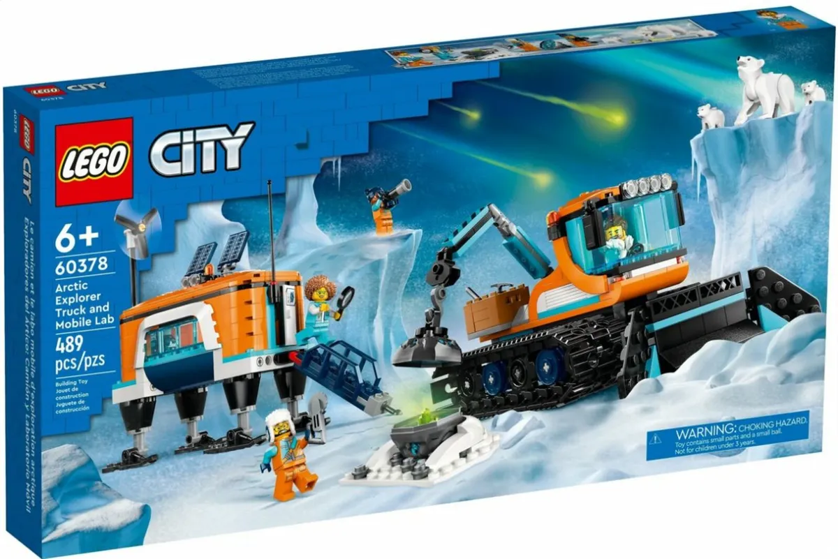NEW Lego 60378 Arctic Explorer Truck and Mobile La - Image 1
