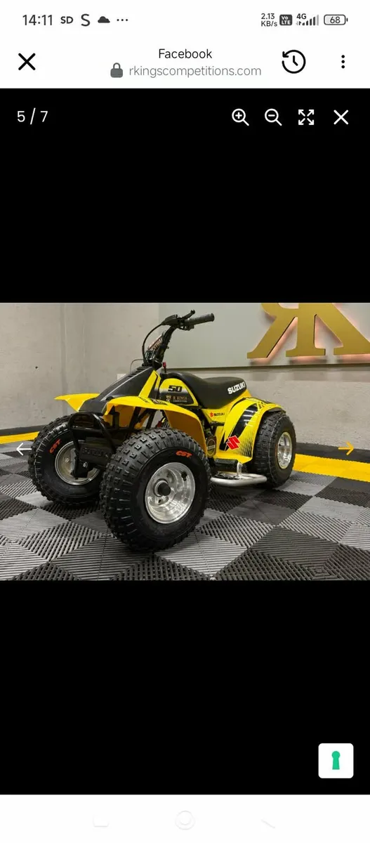 fully resored Suzuki LT50 (the perfect santa prese - Image 1