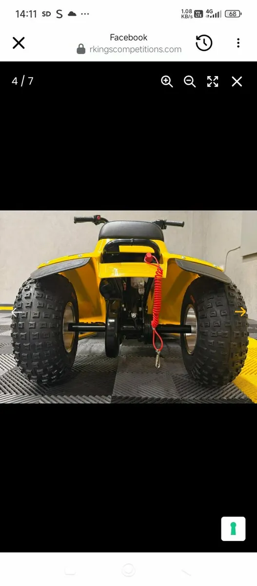 fully resored Suzuki LT50 (the perfect santa prese - Image 2