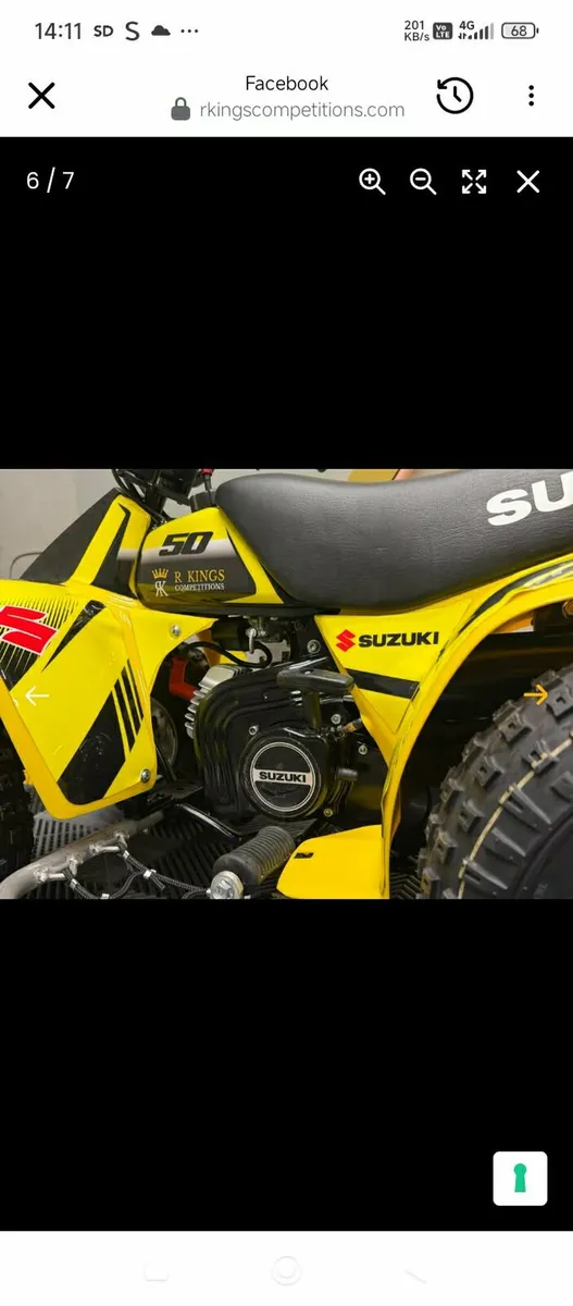 fully resored Suzuki LT50 (the perfect santa prese - Image 4