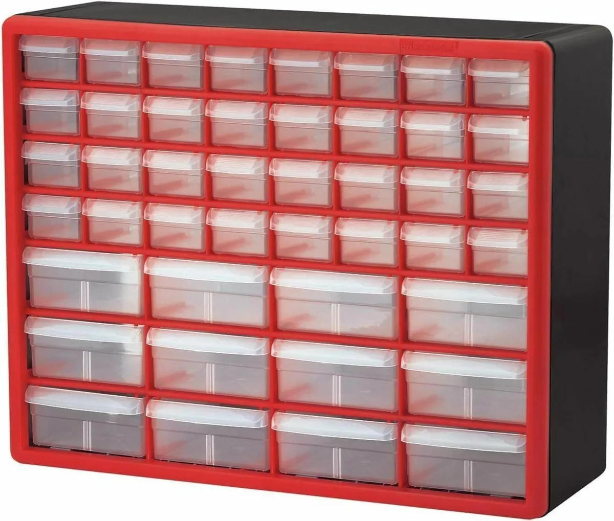 44-Drawer Plastic Drawer Storage Cabinet Garage - Image 1