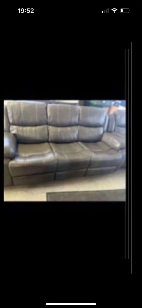 New leather suites grey or black - Image 4