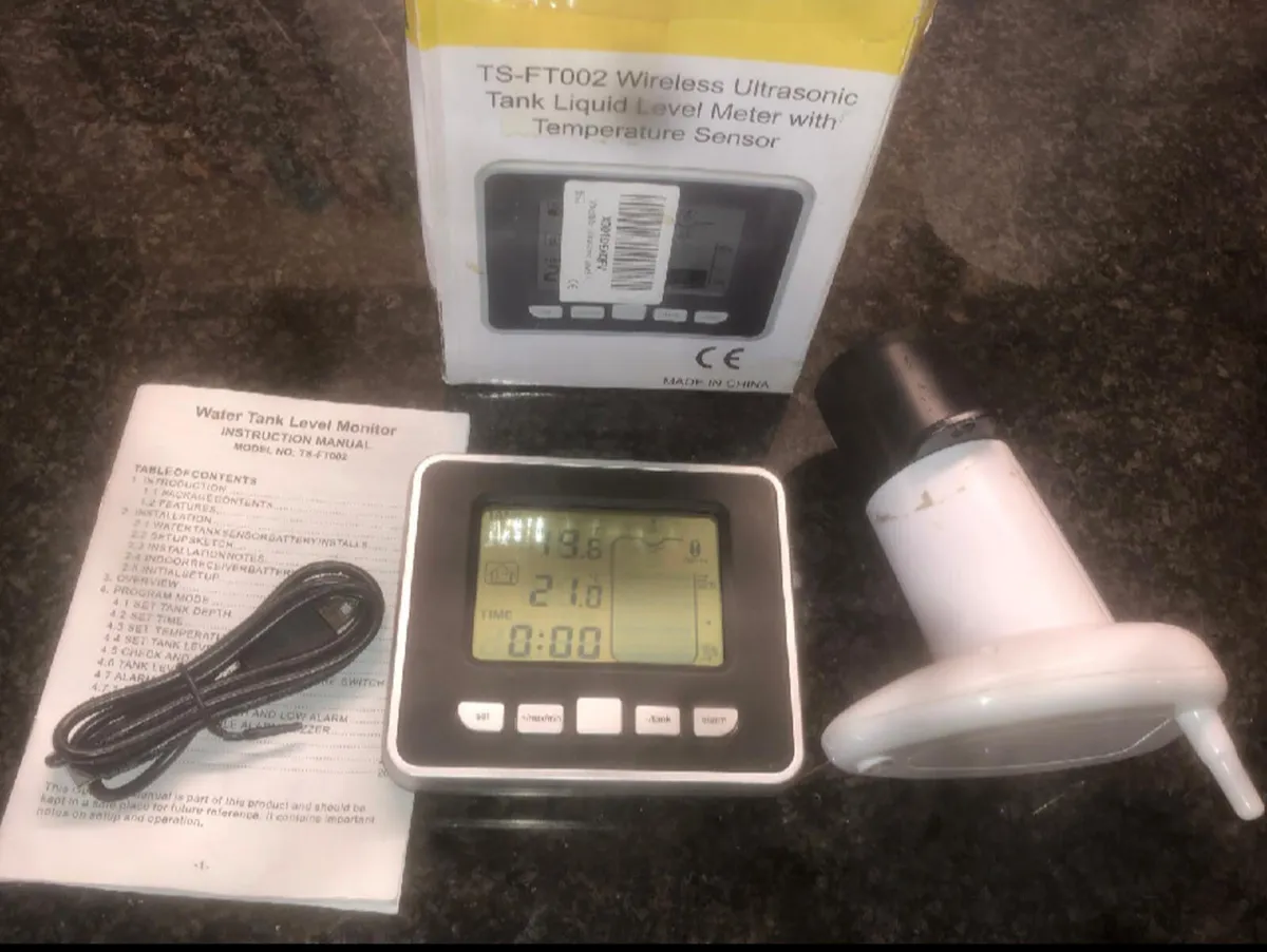 Wireless Ultrasonic Oil Tank Level Meter Indicator - Image 2