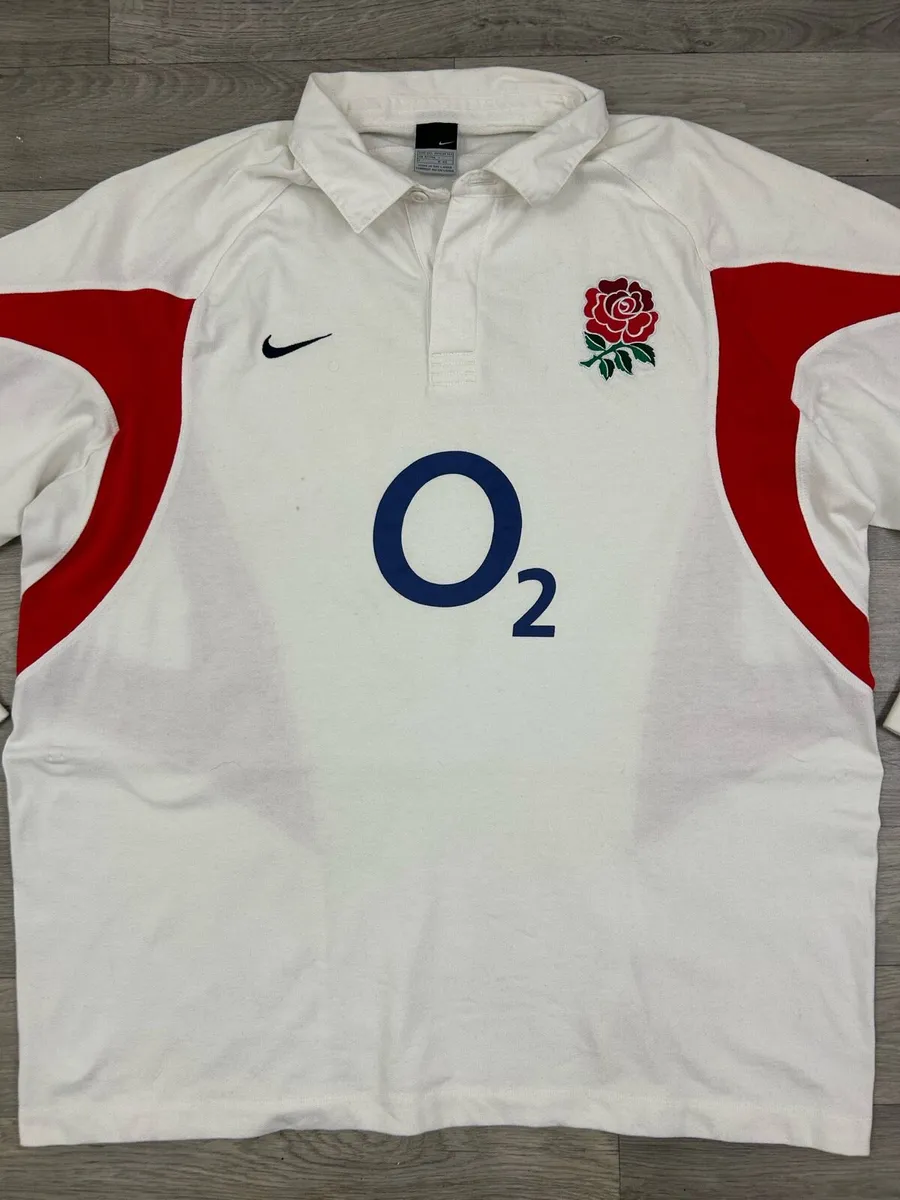 Vintage 2003 Nike England Rugby Jersey Mens XXL - Image 2