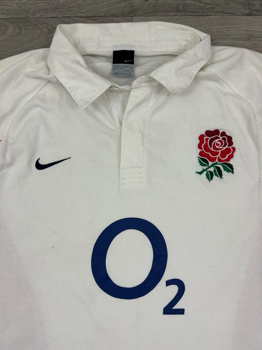 Vintage 2003 Nike England Rugby Jersey Mens XXL - Image 3