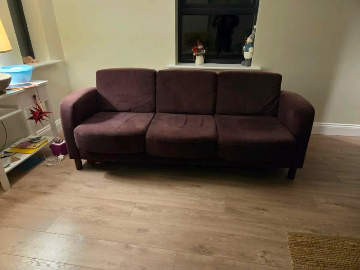 3 seater sofa for sale - Image 1