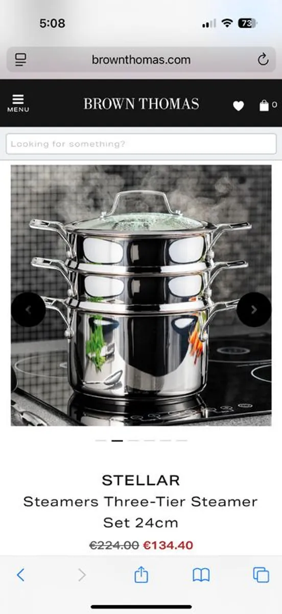 Stellar 3 tier 24cm steamer - Image 1