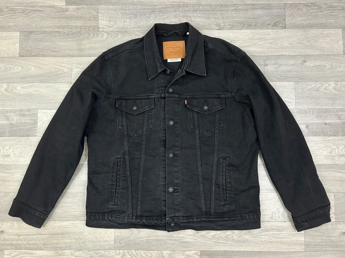 Levis Denim Trucker Jacket Mens L/XL - Image 1